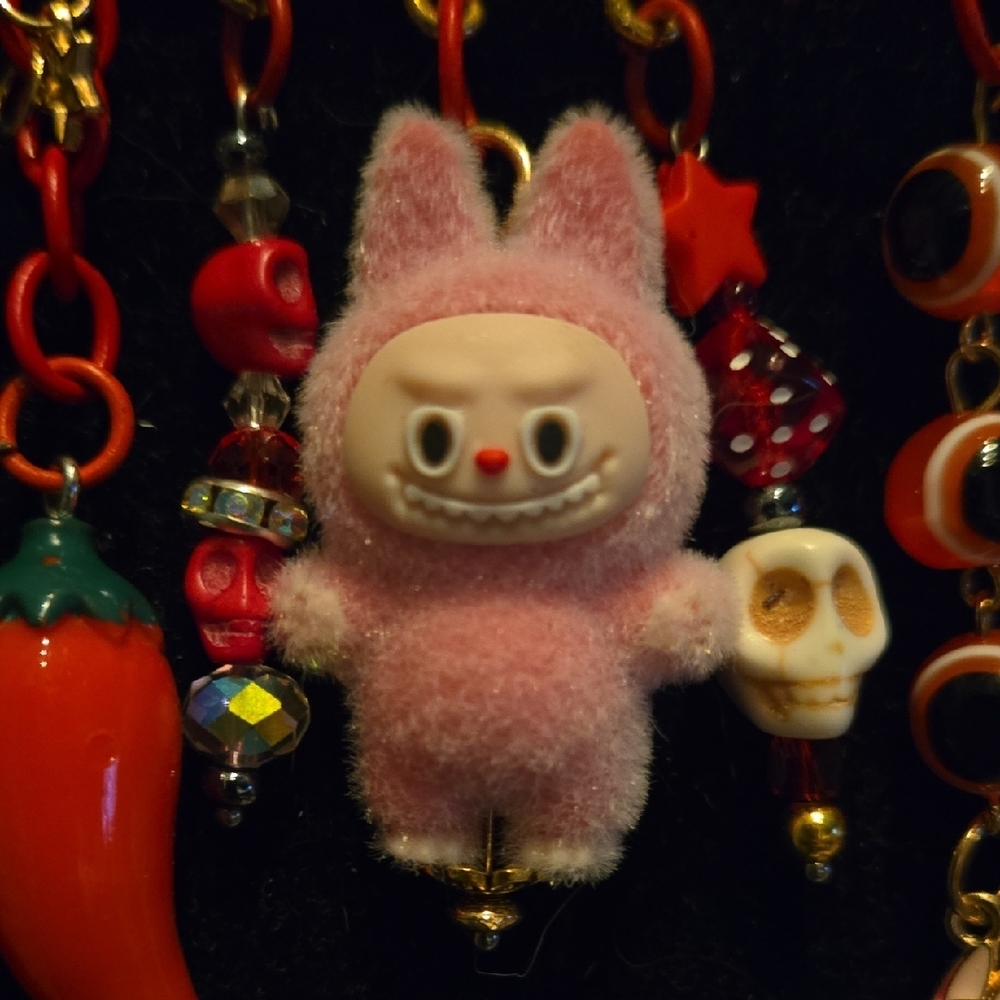 Hand Crafted Labubu Brooch - Picture 2 of 7